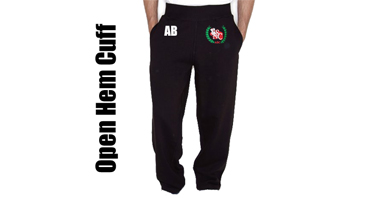 *Personalised* Mens Open Hemmed Joggers JH070